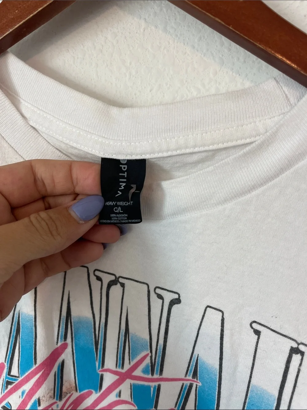 Hannah Montana White Graphic Tee - Picture 3 of 4